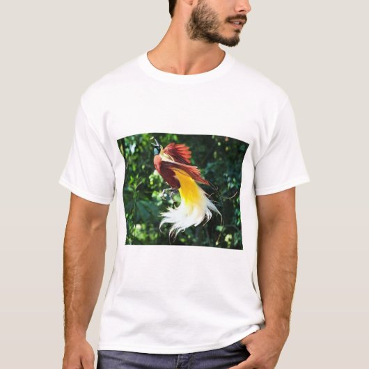 Tropische elegantie - Bird of Paradise Beauty T-sh T-shirt (Voorkant)