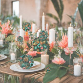 Tropische elegantie confetti