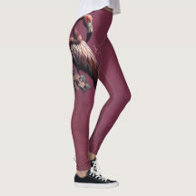Tropische elegantie, de flamingo in de schemering.
