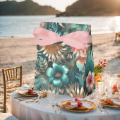 Tropische elegantie gebogen bedankdoosjes