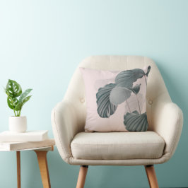 Tropische elegantie in pastel kussen