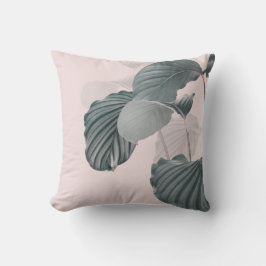 Tropische elegantie in pastel kussen