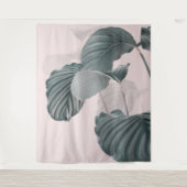 Tropische elegantie in pastel wandkleed (Voorkant)