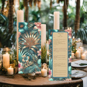 Tropische elegantie menu