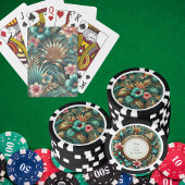 Tropische Elegantie Pokerchip