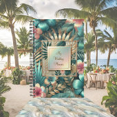 Tropische Elegantie Trouwplanner Planner