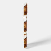 Tropische Elegantie  Waterverf Kokosnoot Halve Case-Mate iPhone Case (Achterkant / Rechts)