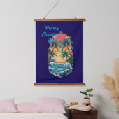 Tropische erfenis: Monterey Inked Paradise Hangend Wandkleed (Slaapkamer)