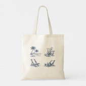 Tropische Escape Tote Bag (Achterkant)