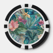 Tropische Essence Poker Chip (Voorkant)