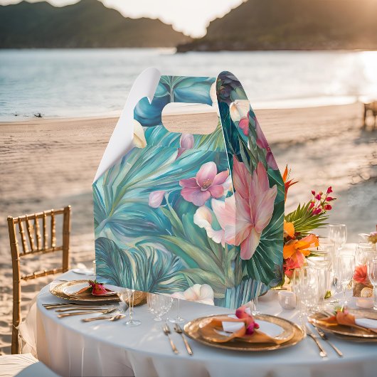 tropische essentie bedankdoosjes