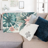 tropische essentie fleece deken