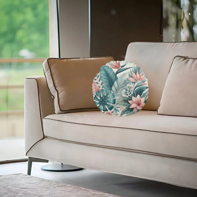 tropische essentie rond kussen (Creator heeft geüpload)