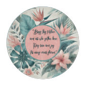 Tropische essentie  snijplank (Voorkant)