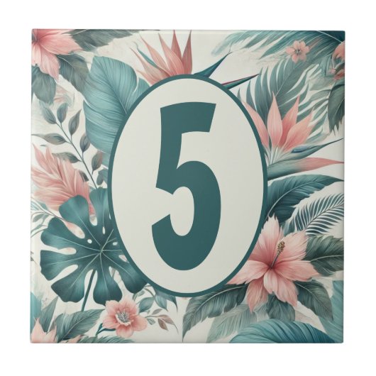 Tropische essentie  tegeltje (Voorkant)