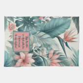 Tropische essentie  theedoek (Horizontaal)
