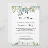 Tropische eucalyptus groen gelofte vernieuwing kaart (Voorkant)