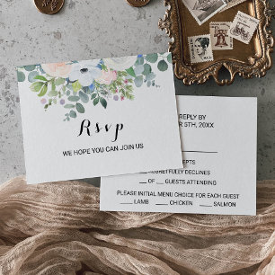 Tropische eucalyptus groen Menu keuze