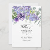 Tropische eucalyptus Succulents Weduwfoto Kaart (Voorkant)