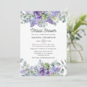 Tropische Eucalyptus Vetplanten Virtuele Shower Kaart (Staand voorkant)