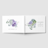 Tropische eucalyptussenkoorten bruiloft gastenboek (Volledig)