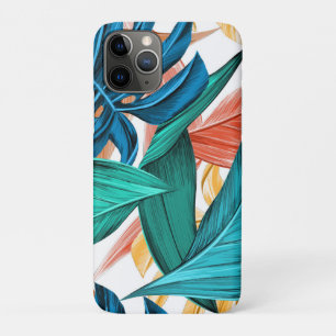 Tropische exotische palmbladeren Case-Mate iPhone case