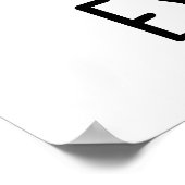 Tropische Eye-land Funny Island Pun Poster