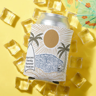  tropische familie reünie vakantie strand blikjeskoeler