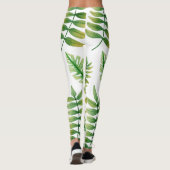 Tropische Fantasy Art Leggings (Achterkant)