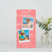 Tropische feestdag 2-fotozand is de nieuwe sneeuwK (Staand voorkant)