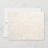 Tropische feestdagen tijdens het huwelijk kaart (Achterkant)