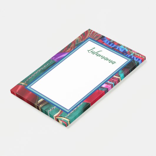 TROPISCHE FESTIEVE RIBBEN POST-IT® NOTES (Schuin)