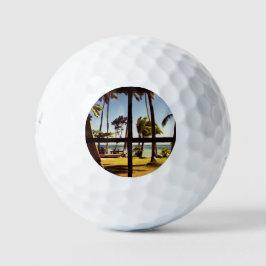 Tropische Fiji Beach Scene be6 gbcnm Golfballen