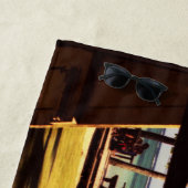 Tropische Fiji Beach Scene btcnm Strandlaken (In situ)