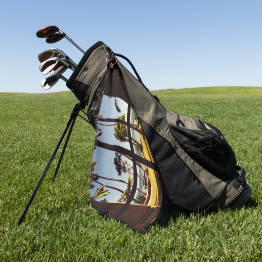 Tropische Fiji Beach Scene GTCNA Golfhanddoek (Groen)