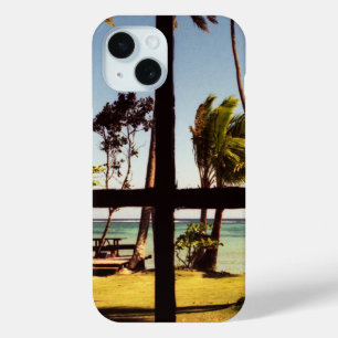 Tropische Fiji Beach Scene IPHCNM iPhone 15 Case