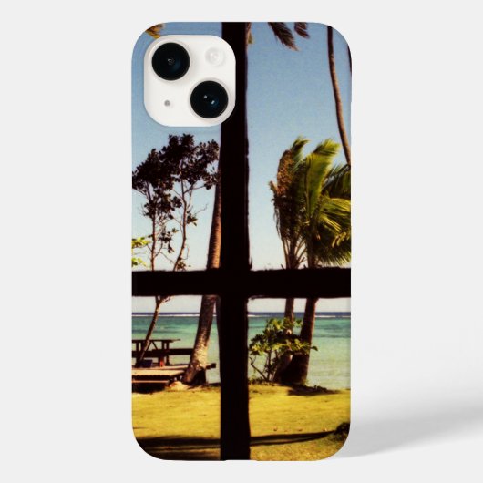 Tropische Fiji Beach Scene IPHCNM Case-Mate iPhone Case (Achterkant)