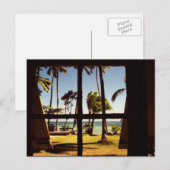 Tropische Fiji Beach Scene PCCNA Briefkaart (Voorkant / Achterkant)