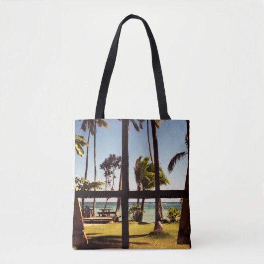Tropische Fiji Beach Scene stcnm Tote Bag (Voorkant)