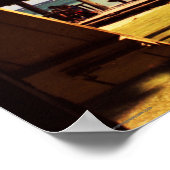 Tropische Fiji Beach Scene wapcan Poster (Hoek)