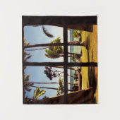 Tropische Fiji Beach Scene Wtcna Wandkleed (Voorkant)