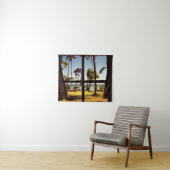 Tropische Fiji Beach Scene Wtcna Wandkleed (In Situ (horizontaal))