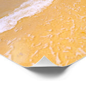 Tropische Filipijnen Sandy Beach Island Poster (Hoek)