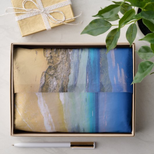 Tropische Filipijnen Sandy Beach Island Tissuepapier (Geschenk)