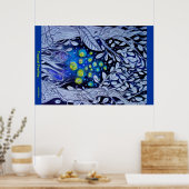 TROPISCHE FIREFLIE POSTER (Keuken)