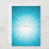 Tropische Flamingle Pool Party Verjaardag Kaart (Achterkant)