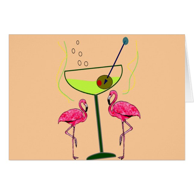 Tropische Flamingo Art Gifts (Voorkant Horizontaal)