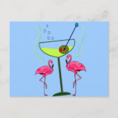 Tropische Flamingo Art Gifts Briefkaart (Voorkant)