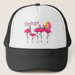 Tropische Flamingo Art Gifts Trucker Pet