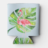 Tropische Flamingo Bachelorette Koelbox Koozie (Voorkant)